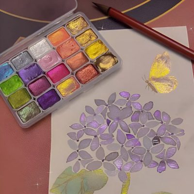 Súprava 20 farieb na maľovanie akvarelom | COLORLINKE