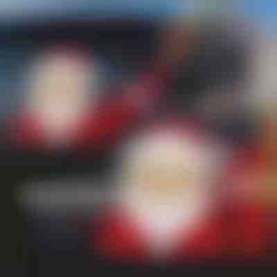 Nálepka na zadný stierač auta Santa Claus | SANTAWIPER